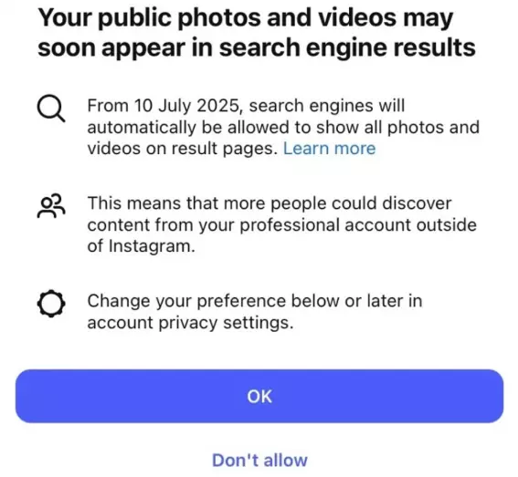 Meta’s July 2025 Update: How to Optimize Your Instagram and Facebook Posts for Google Search
